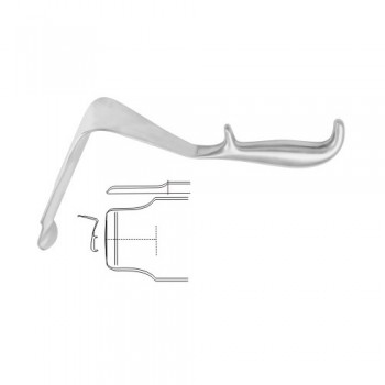 St. Marks Pelvis Retractor Stainless Steel, 29 cm - 11 1/2" Blade Size 193 x 60 mm - 60 x 45 mm